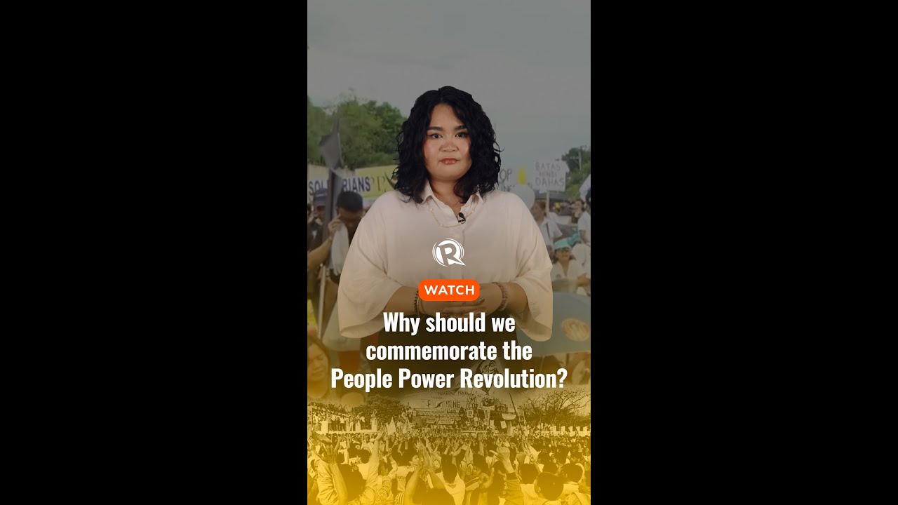 WATCH: Why should we commemorate the People Power Revolution? 