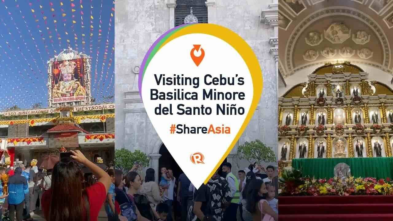 WATCH: Visiting Cebu’s Basilica Minore del Santo Niño during Sinulog 2024