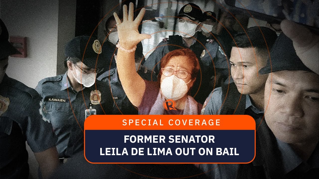 SPECIAL COVERAGE: Former senator Leila de Lima out on bail