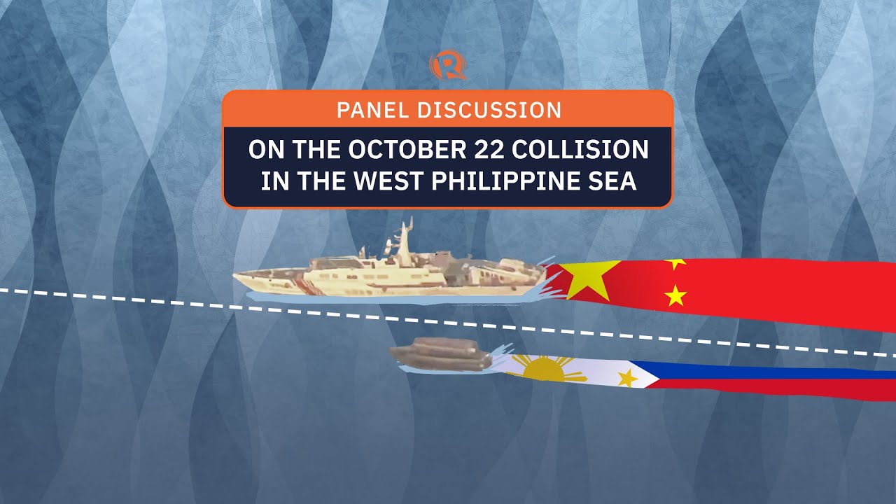 WATCH: Panel discussion on the October 22 collision in the West Philippine Sea