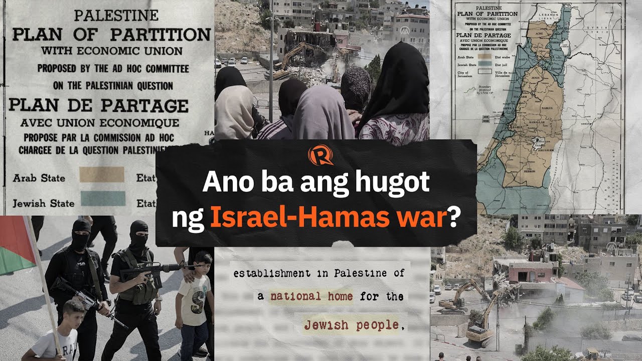 [PANOORIN] Ano ba ang hugot ng Israel-Hamas war?