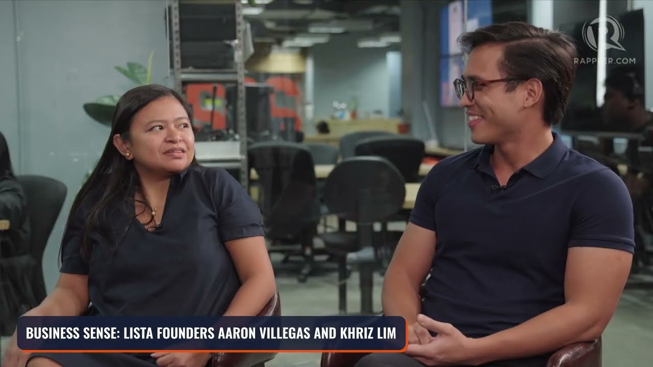 WATCH: How to pitch a business, according to Lista founders Aaron Villegas and Khriz Lim