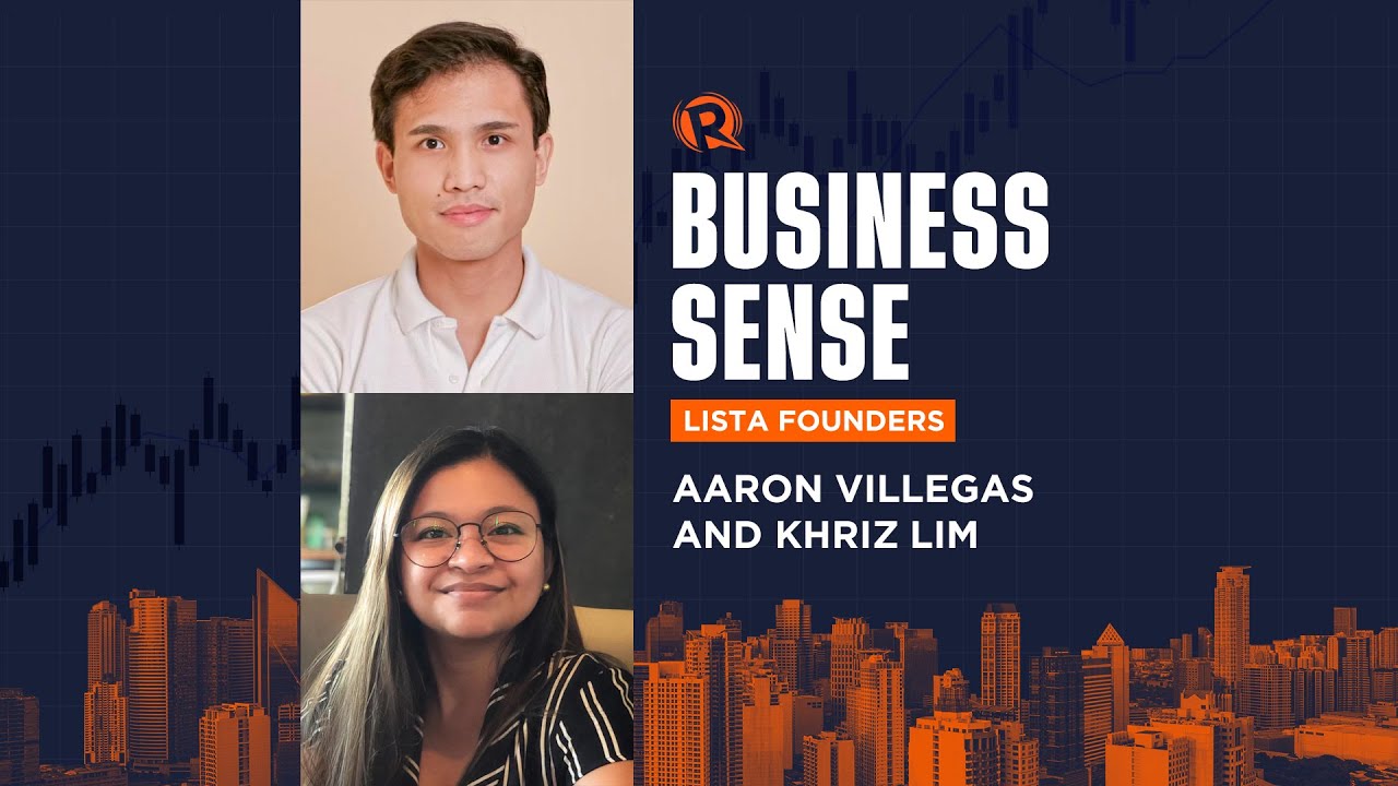 Business Sense: Lista founders Aaron Villegas and Khriz Lim