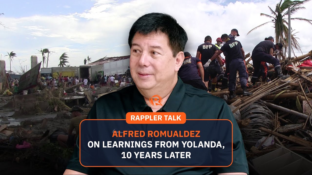 Rappler Talk: Alfred Romualdez on learnings from Yolanda, 10 years later