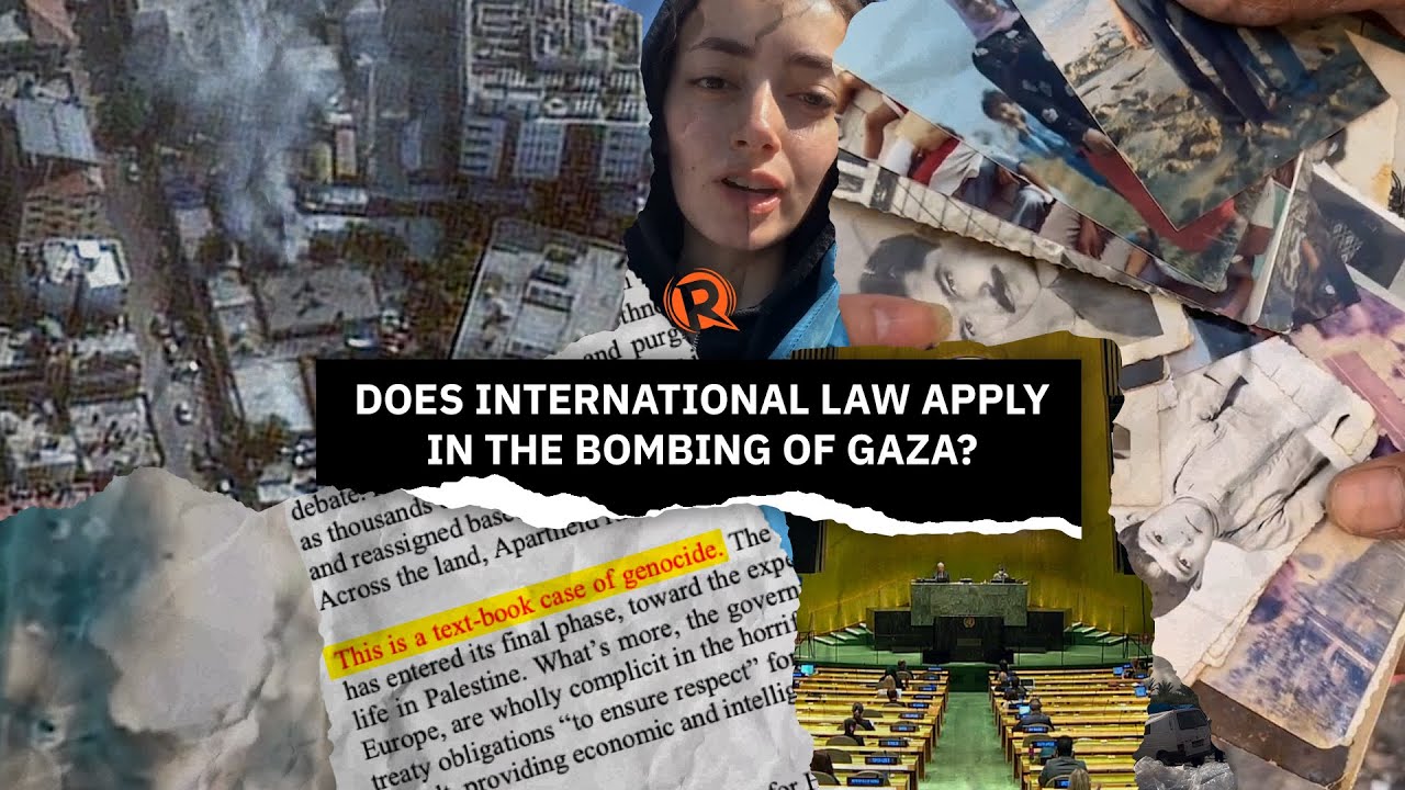 WATCH: Explaining international law in Gaza context