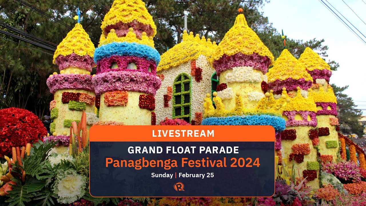 LIVESTREAM: Baguio flower festival float parade for Panagbenga 2024