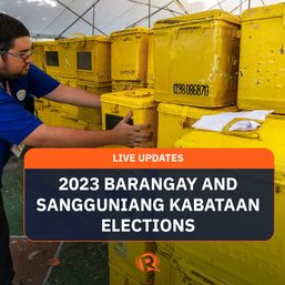 HIGHLIGHTS: 2023 barangay, Sangguniang Kabataan elections